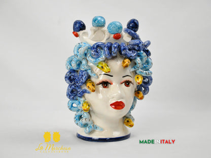 testa di moro in ceramica di caltagirone