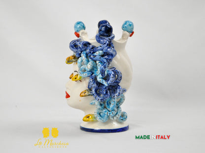 testa di moro in ceramica di caltagirone