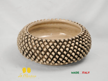 Centrotavola Ciotola Pigna in Ceramica di Caltagirone - Vari Modelli