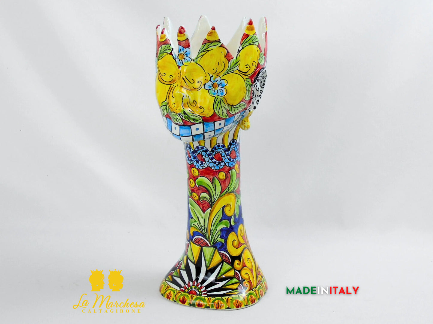 OUTLET - Testa di Moro Design in Ceramica di Caltagirone 42cm