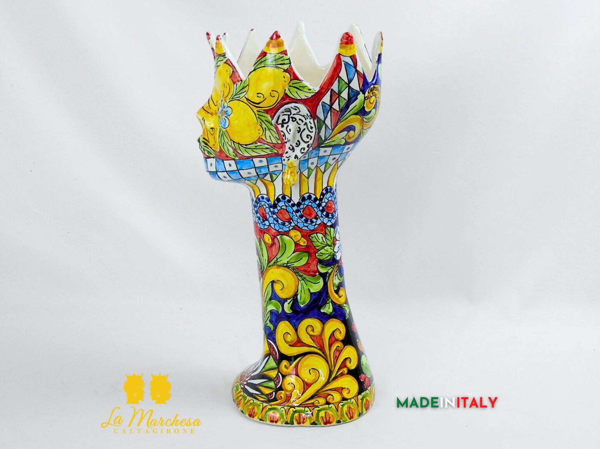 OUTLET - Testa di Moro Design in Ceramica di Caltagirone 42cm