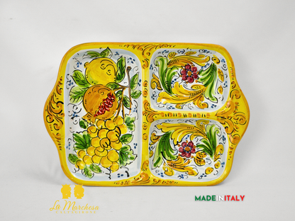 Antipastiera in Ceramica di Caltagirone - Vari Modelli