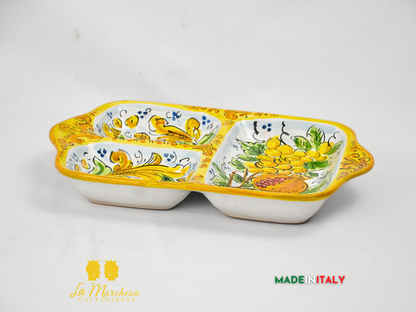 Antipastiera in Ceramica di Caltagirone - Vari Modelli