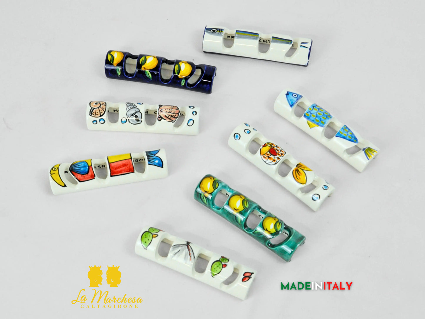 Poggia Posate da Tavola in Ceramica di Caltagirone