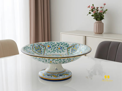 Centro Tavola con Alzata Decoro 600 in Ceramica di Caltagirone - Vari Modelli