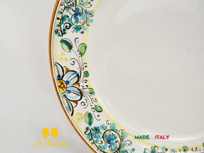 FINE SERIE - Set Servizio 3 Piatti in Ceramica di Caltagirone - Vari Decori