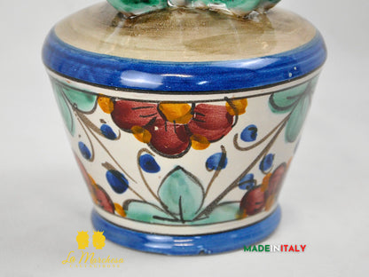 Pianta Fichi D'India in Ceramica di Caltagirone 31 cm