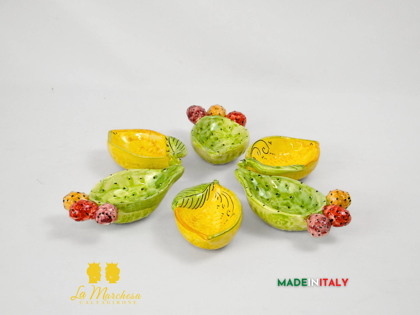 OUTLET - Portavaso in Ceramica di Caltagirone 27cm - Vari Decori