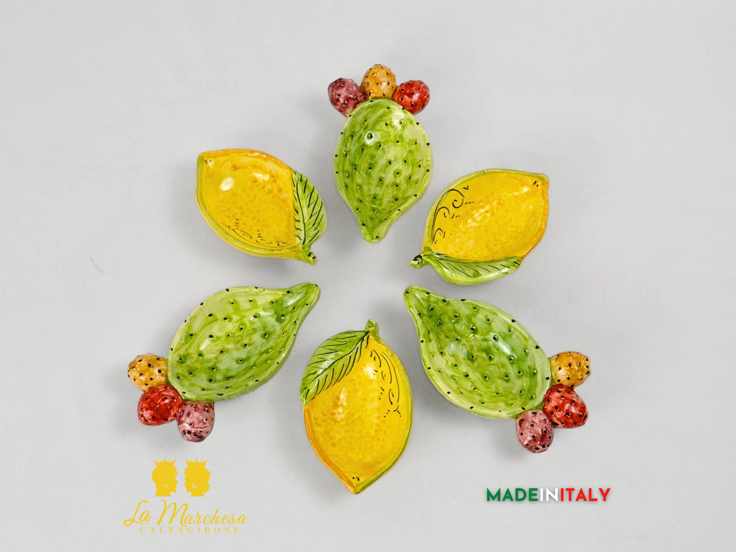 OUTLET - Portavaso in Ceramica di Caltagirone 27cm - Vari Decori