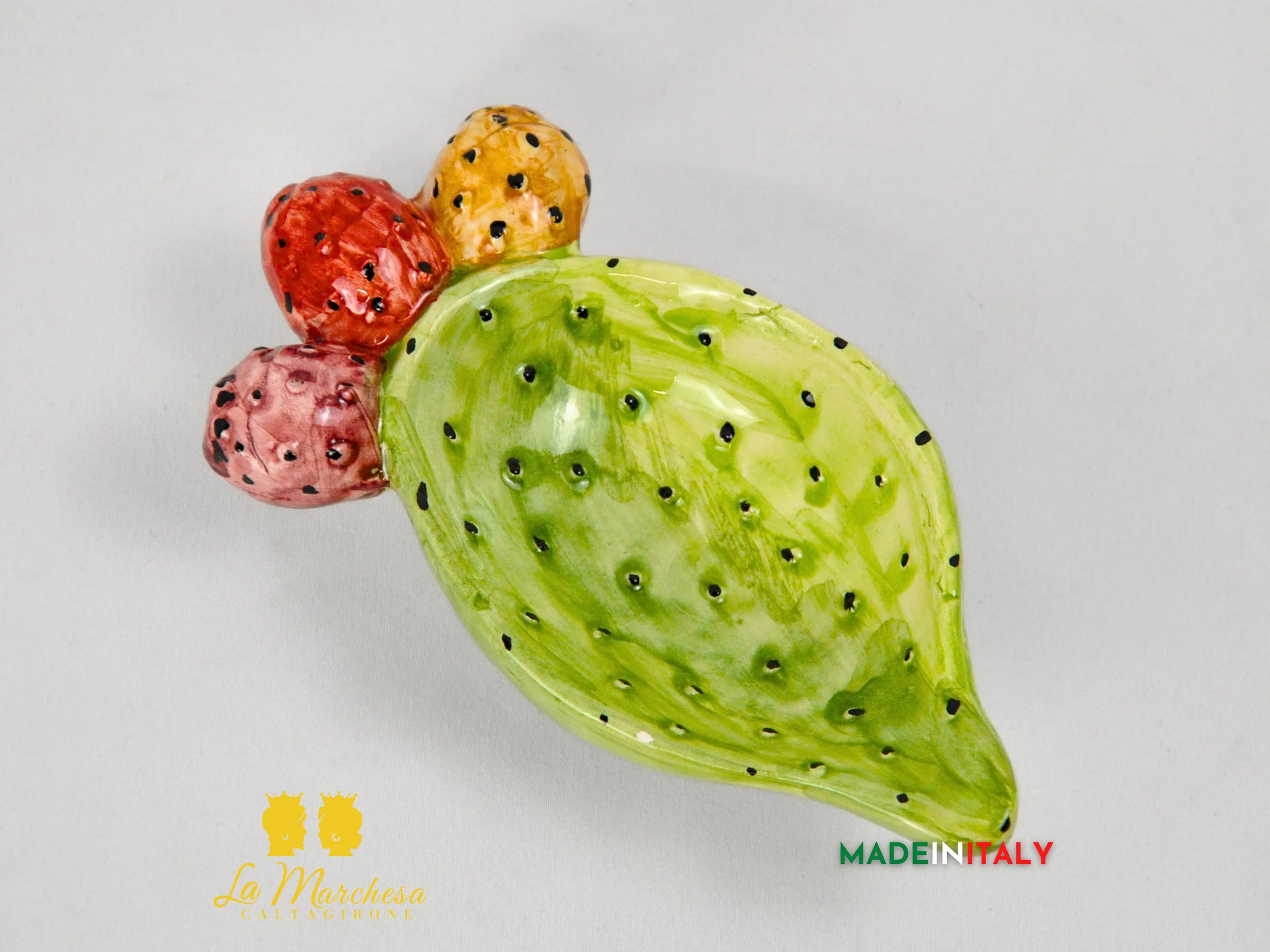 OUTLET - Portavaso in Ceramica di Caltagirone 27cm - Vari Decori