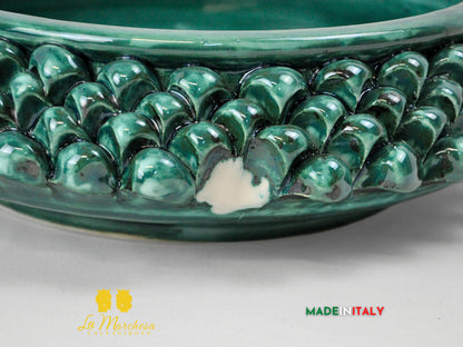 OUTLET - Ciotola Svuota Tasche in Ceramica di Caltagirone Pigna