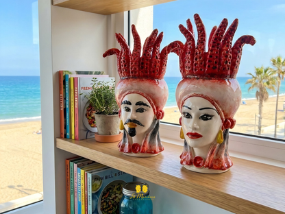 Teste di Moro in Ceramica di Caltagirone Applicazioni - Vari Modelli