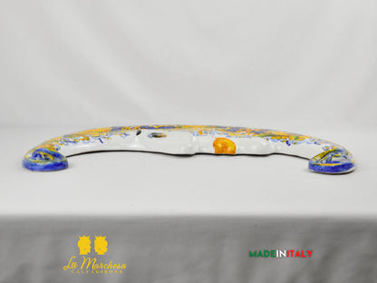 Luna Decorazione da Parete in Ceramica di Caltagirone 56cm - Vari Decori