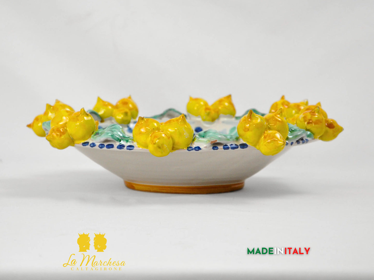 Centrotavola in Ceramica di Caltagirone Frutta a Rilievo - Vari Modelli