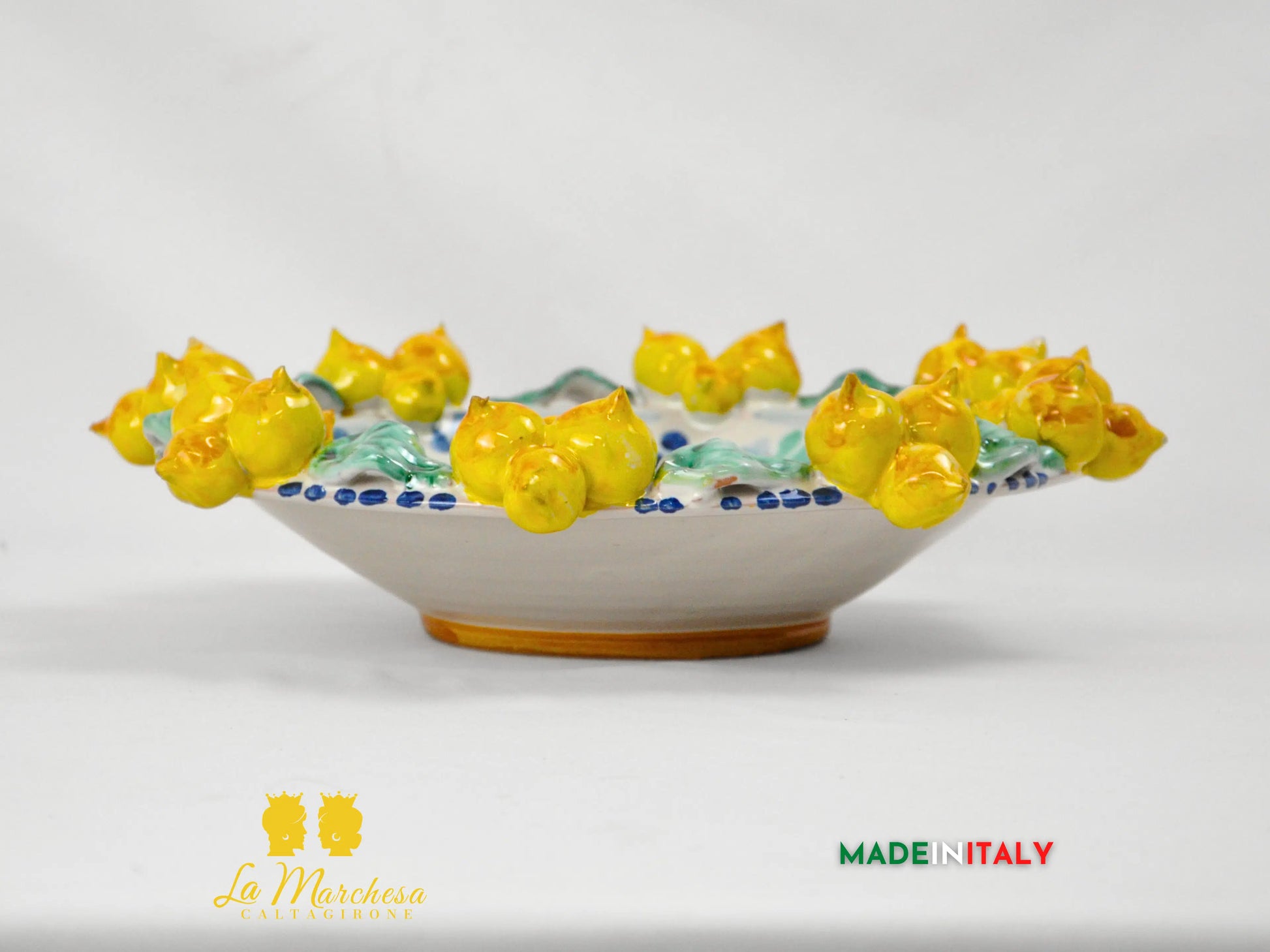 Centrotavola in Ceramica di Caltagirone Frutta a Rilievo - Vari Modelli