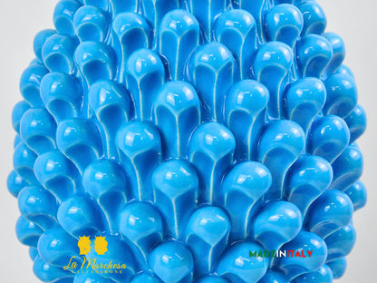 Pigna Artigianale Monocolore in Ceramica di Caltagirone 31cm - Vari Colori