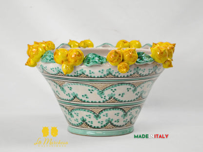 Portavaso in Ceramica di Caltagirone