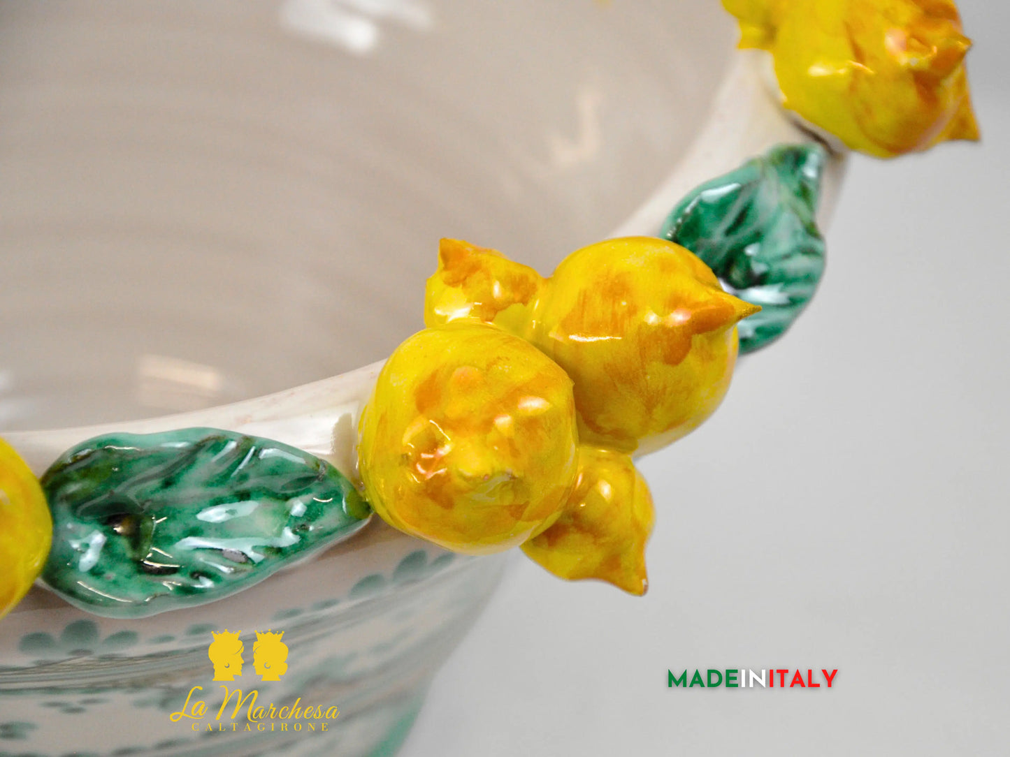 Portavaso in Ceramica di Caltagirone