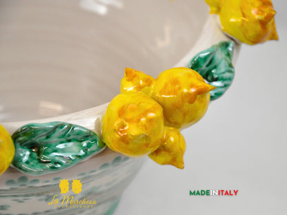 Portavaso in Ceramica di Caltagirone