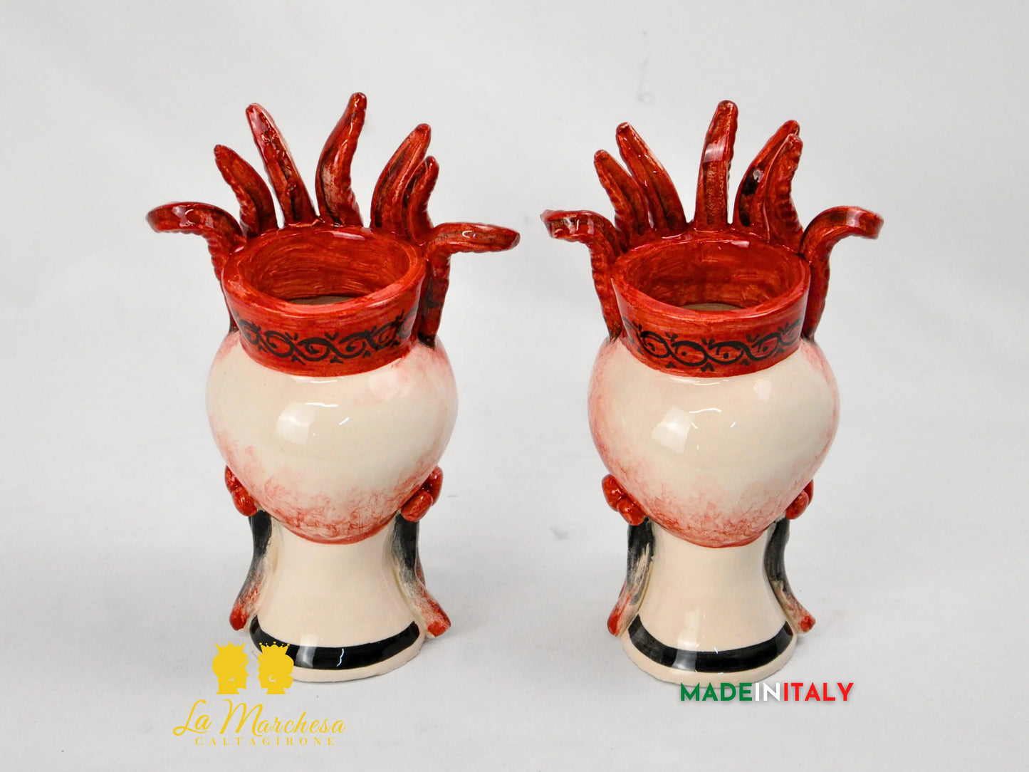 Teste di Moro in Ceramica di Caltagirone Applicazioni - Vari Modelli