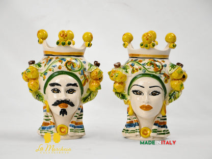 Teste di Moro in Ceramica di Caltagirone Applicazioni - Vari Modelli