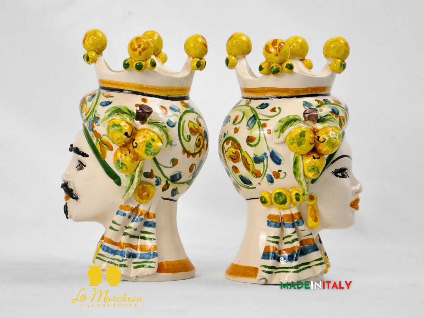 Teste di Moro in Ceramica di Caltagirone Applicazioni - Vari Modelli