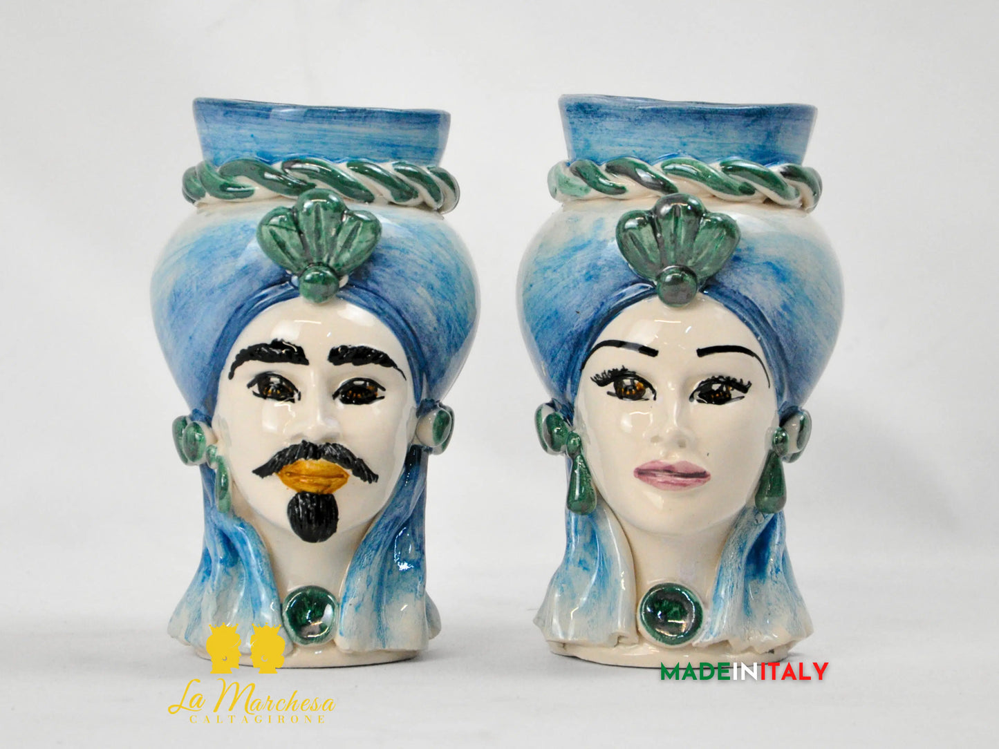 Teste di Moro in Ceramica di Caltagirone Applicazioni - Vari Modelli