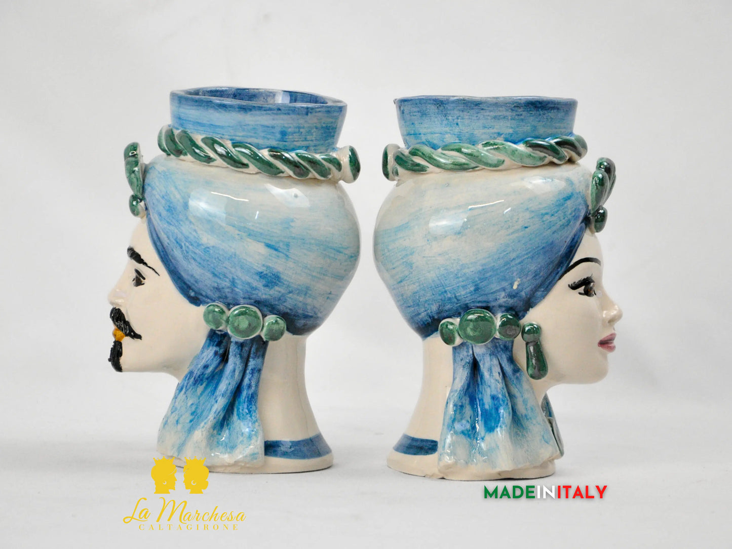 Teste di Moro in Ceramica di Caltagirone Applicazioni - Vari Modelli