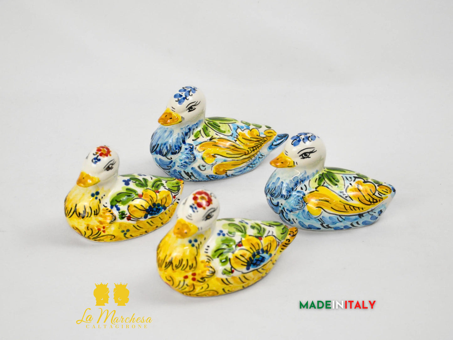 Paperella in Ceramica di Caltagirone - Vari Modelli