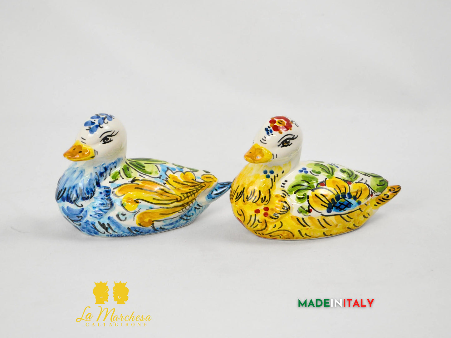 Paperella in Ceramica di Caltagirone - Vari Modelli