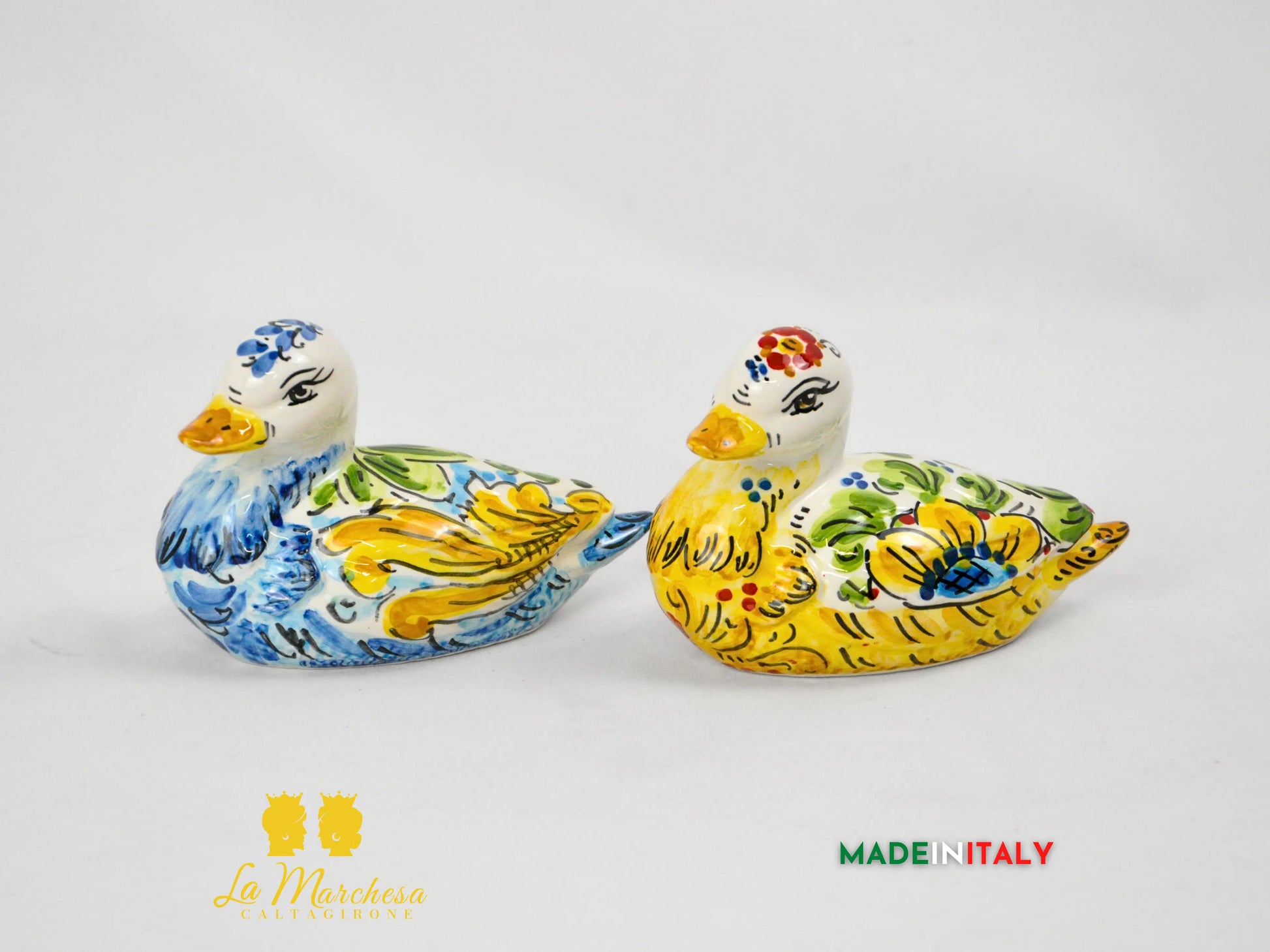 Paperella in Ceramica di Caltagirone - Vari Modelli
