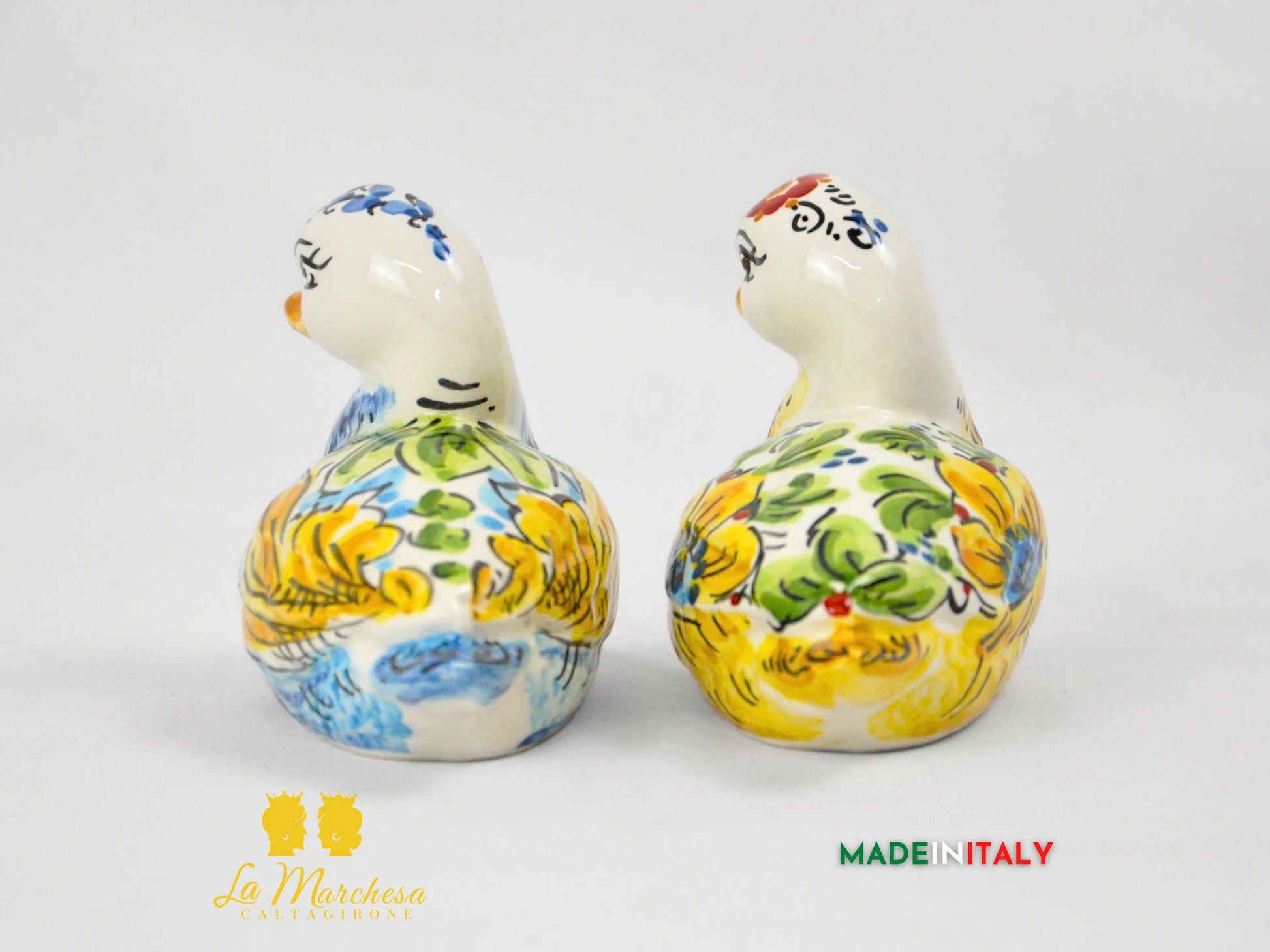 Paperella in Ceramica di Caltagirone - Vari Modelli