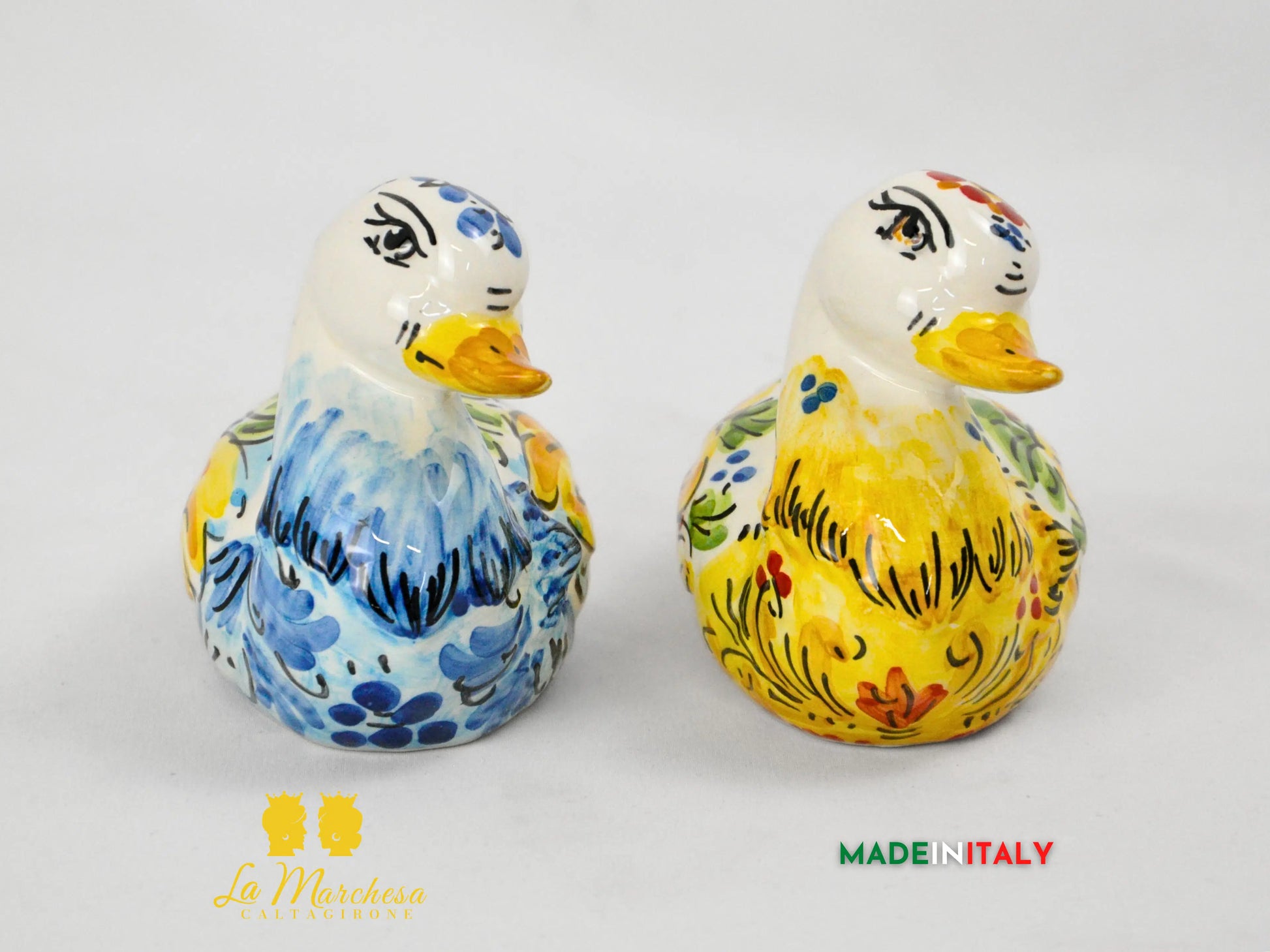 Paperella in Ceramica di Caltagirone - Vari Modelli