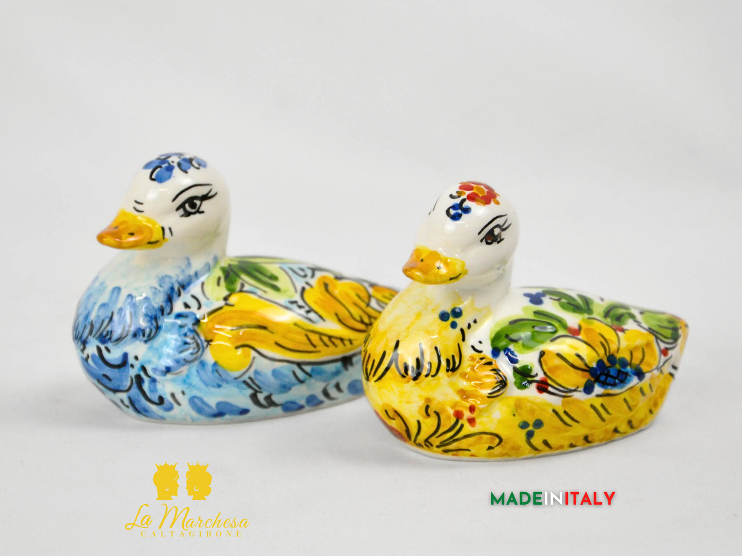 Paperella in Ceramica di Caltagirone - Vari Modelli