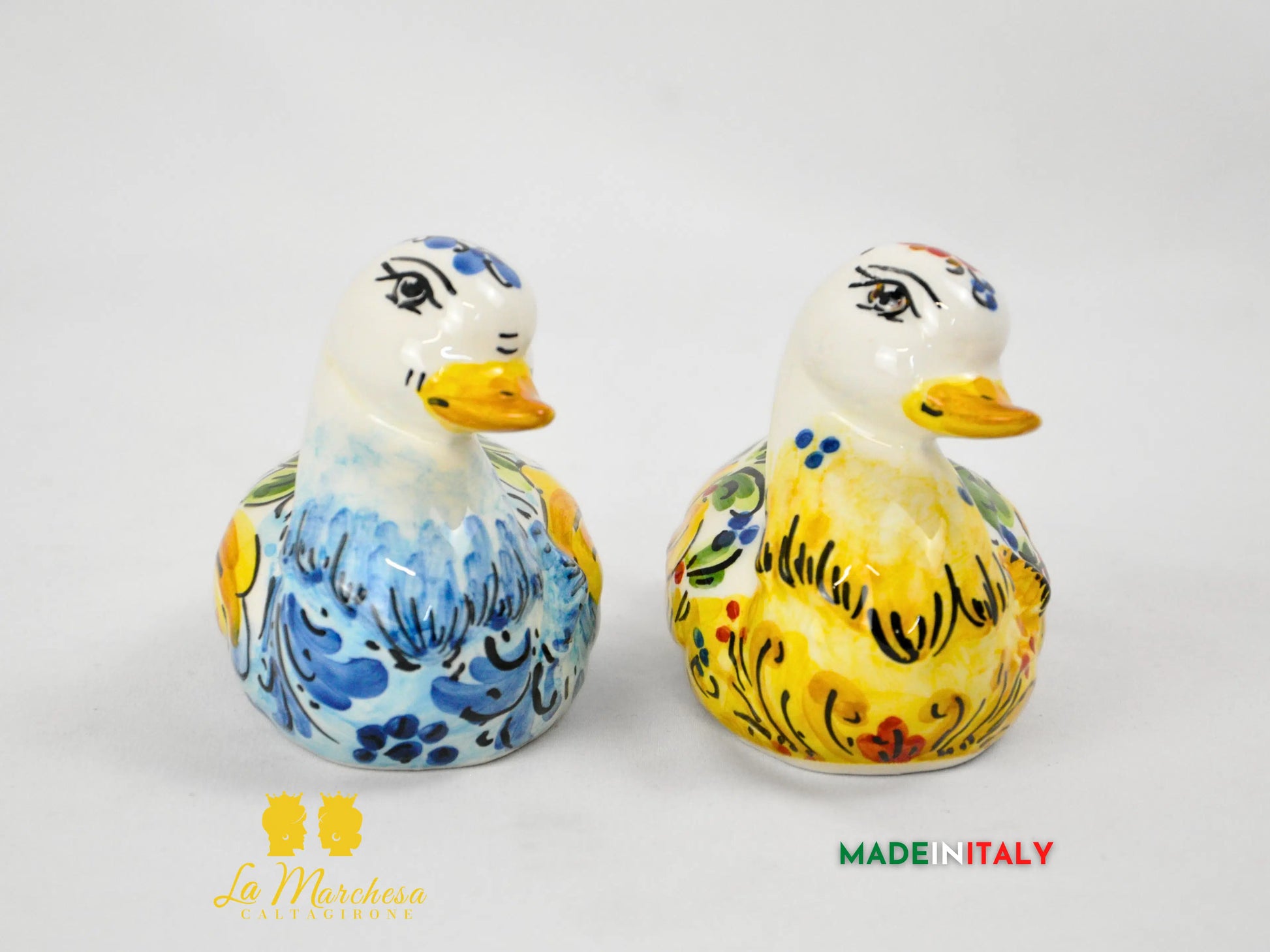 Paperella in Ceramica di Caltagirone - Vari Modelli