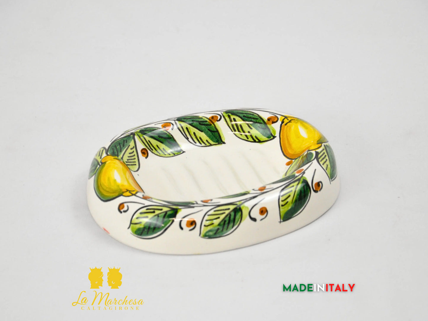 OUTLET - Porta saponetta in Ceramica di Caltagirone