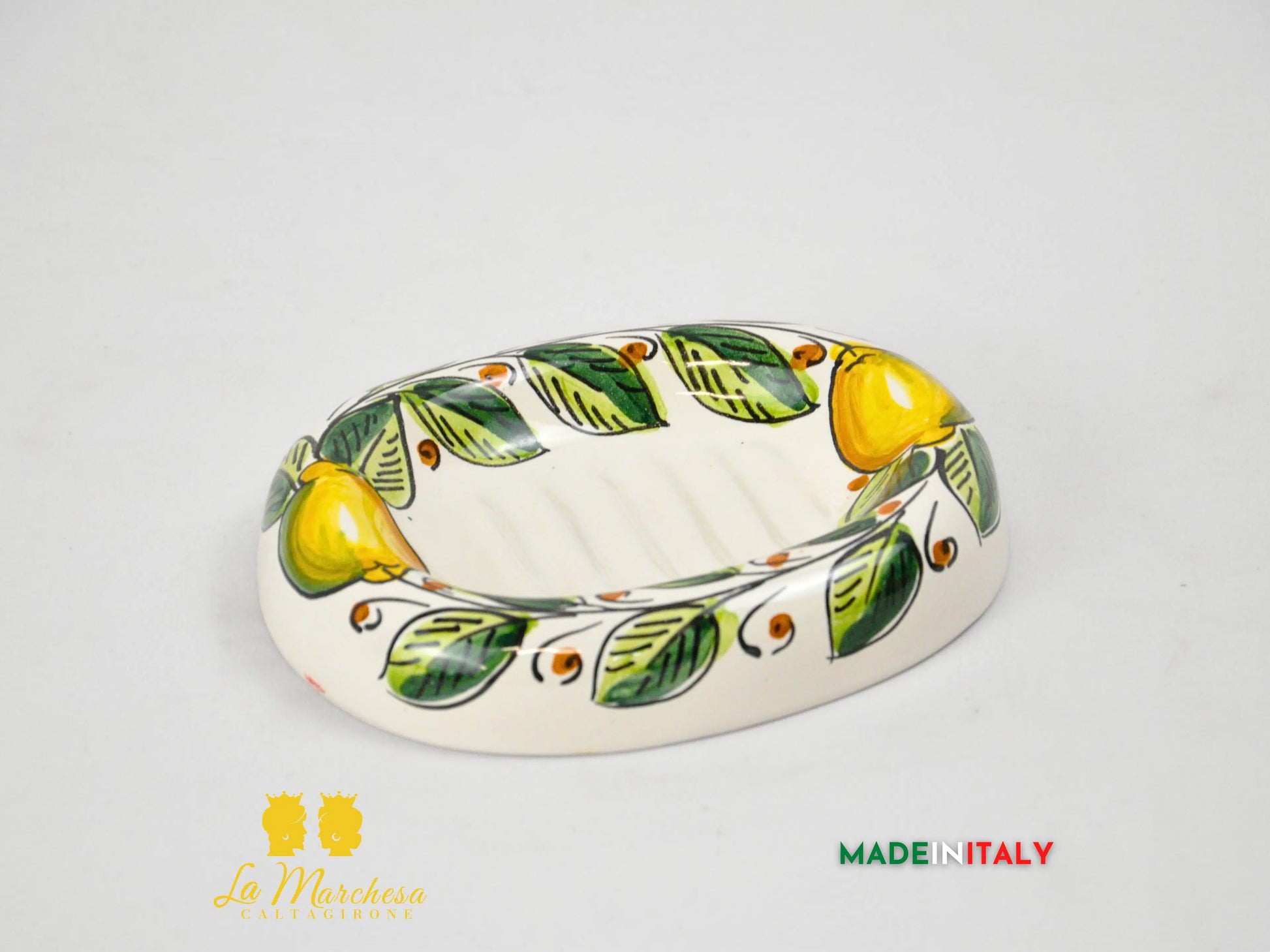 OUTLET - Porta saponetta in Ceramica di Caltagirone
