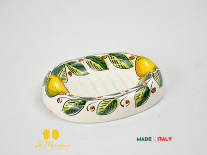 OUTLET - Porta saponetta in Ceramica di Caltagirone