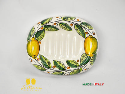 OUTLET - Porta saponetta in Ceramica di Caltagirone