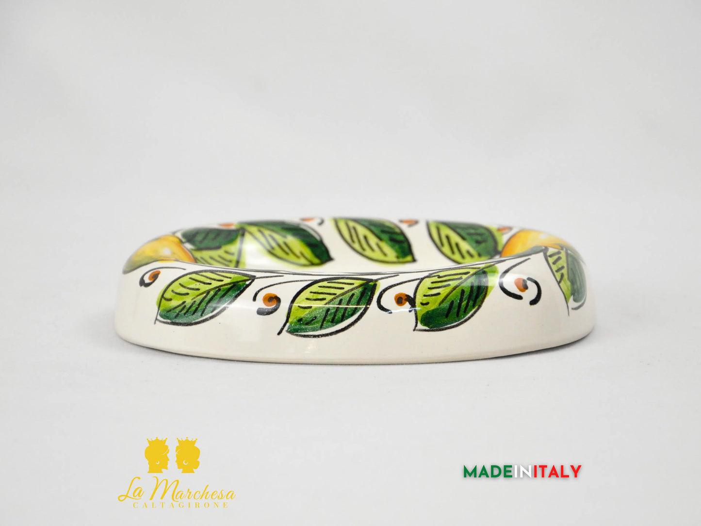 OUTLET - Porta saponetta in Ceramica di Caltagirone