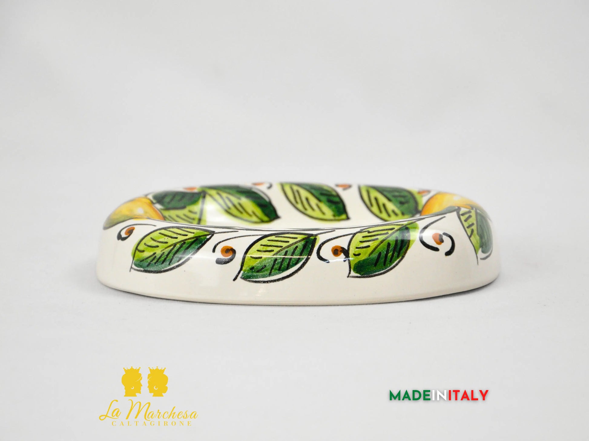OUTLET - Porta saponetta in Ceramica di Caltagirone