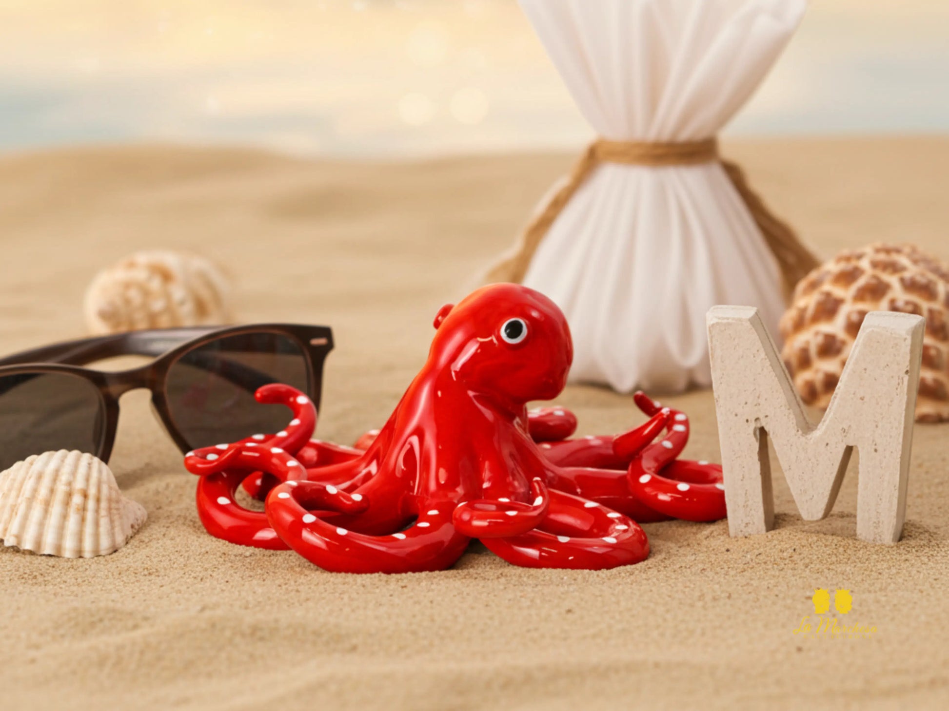 Polipo Colorato in Ceramica di Caltagirone - Vari Modelli