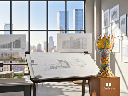 OUTLET - Testa di Moro Design in Ceramica di Caltagirone 42cm