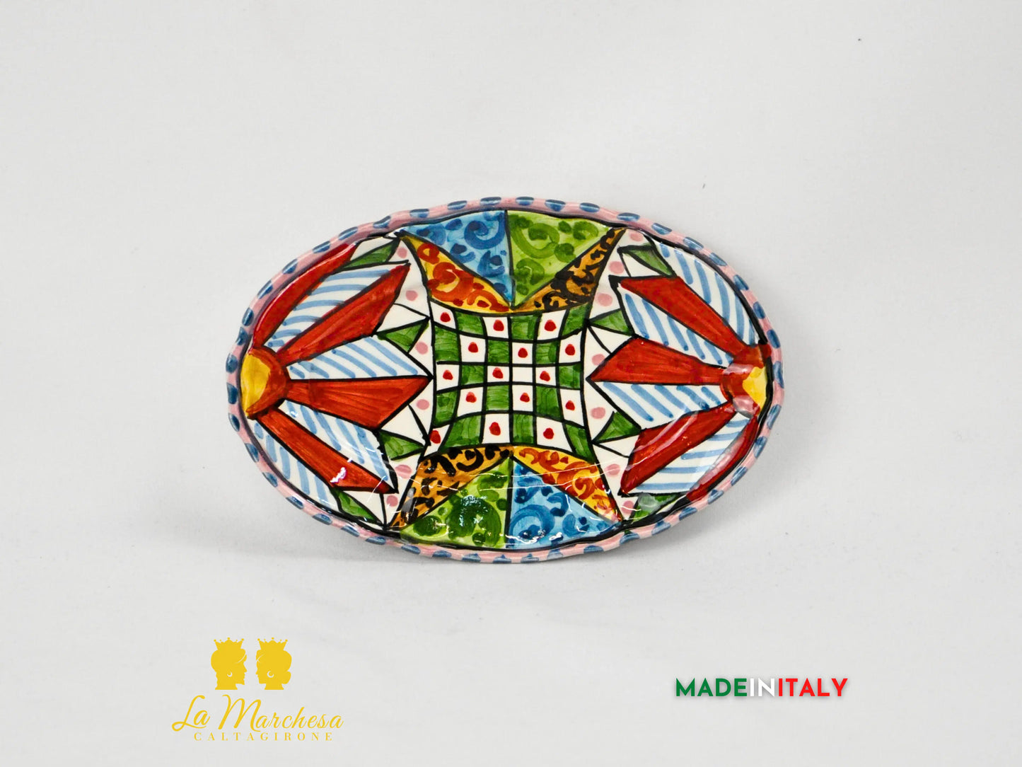 Set Sale e Pepe in Ceramica di Caltagirone Teste di Moro - Vari Modelli