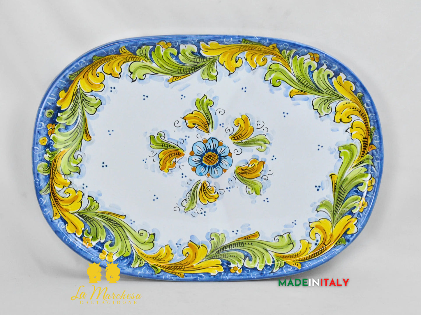 Antipastiera Cena Fredda in Ceramica di Caltagirone - Vari Modelli