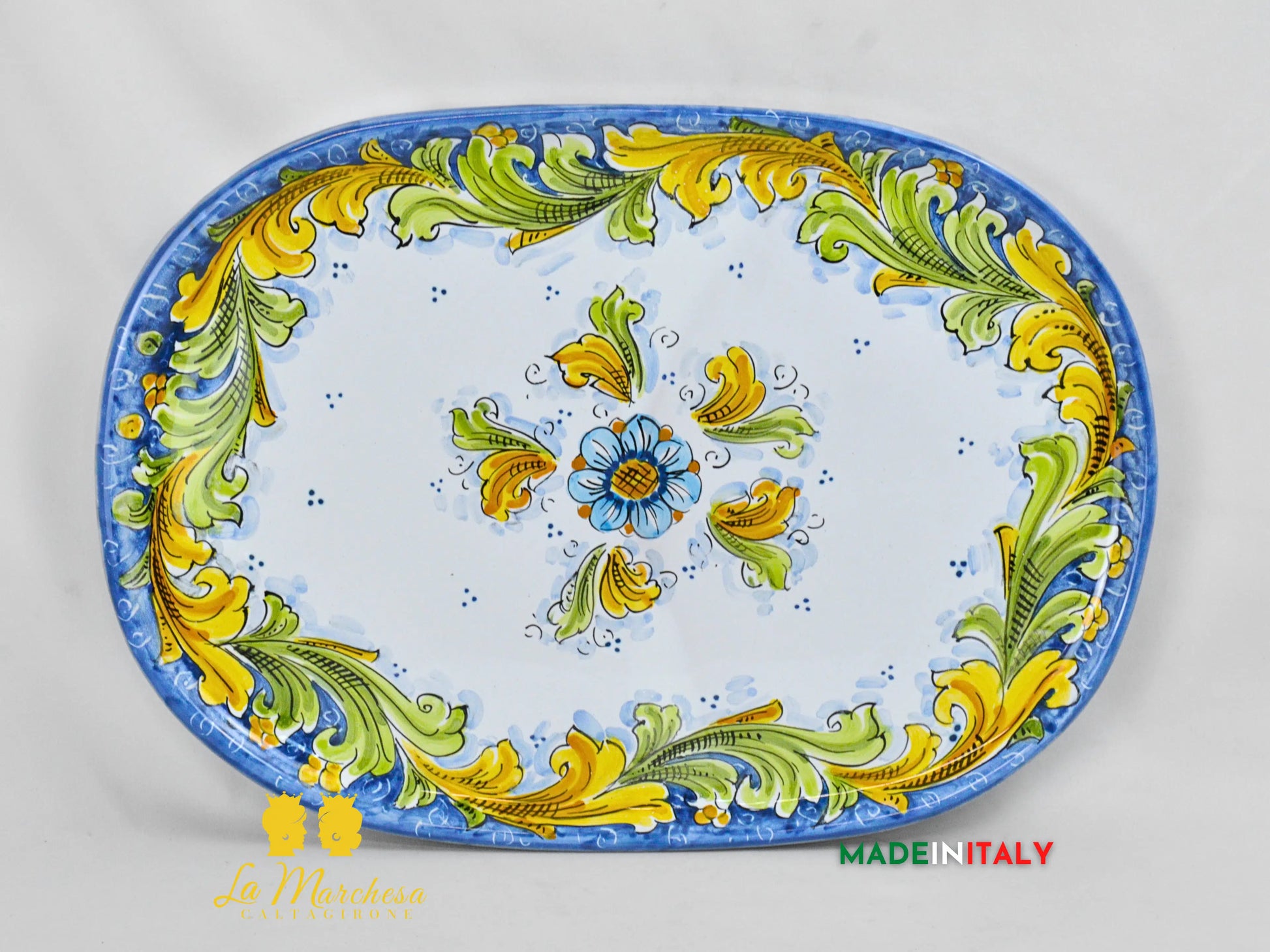 Antipastiera Cena Fredda in Ceramica di Caltagirone - Vari Modelli