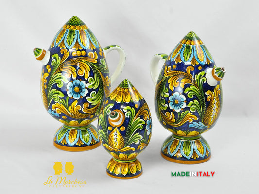 Brocca Tipica "Bummulu Malandrino" in Ceramica di Caltagirone - Vari Formati