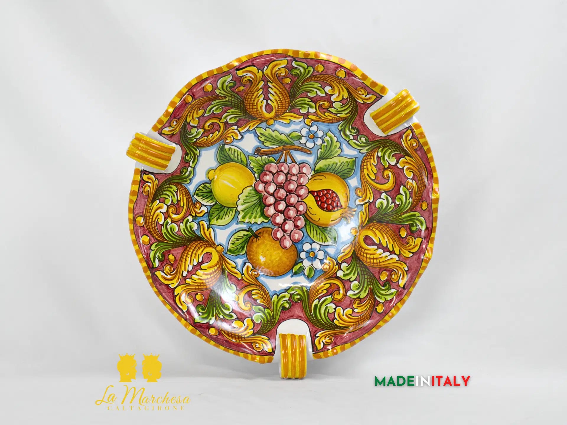 Centrotavola Frutta in Ceramica di Caltagirone - Vari Modelli