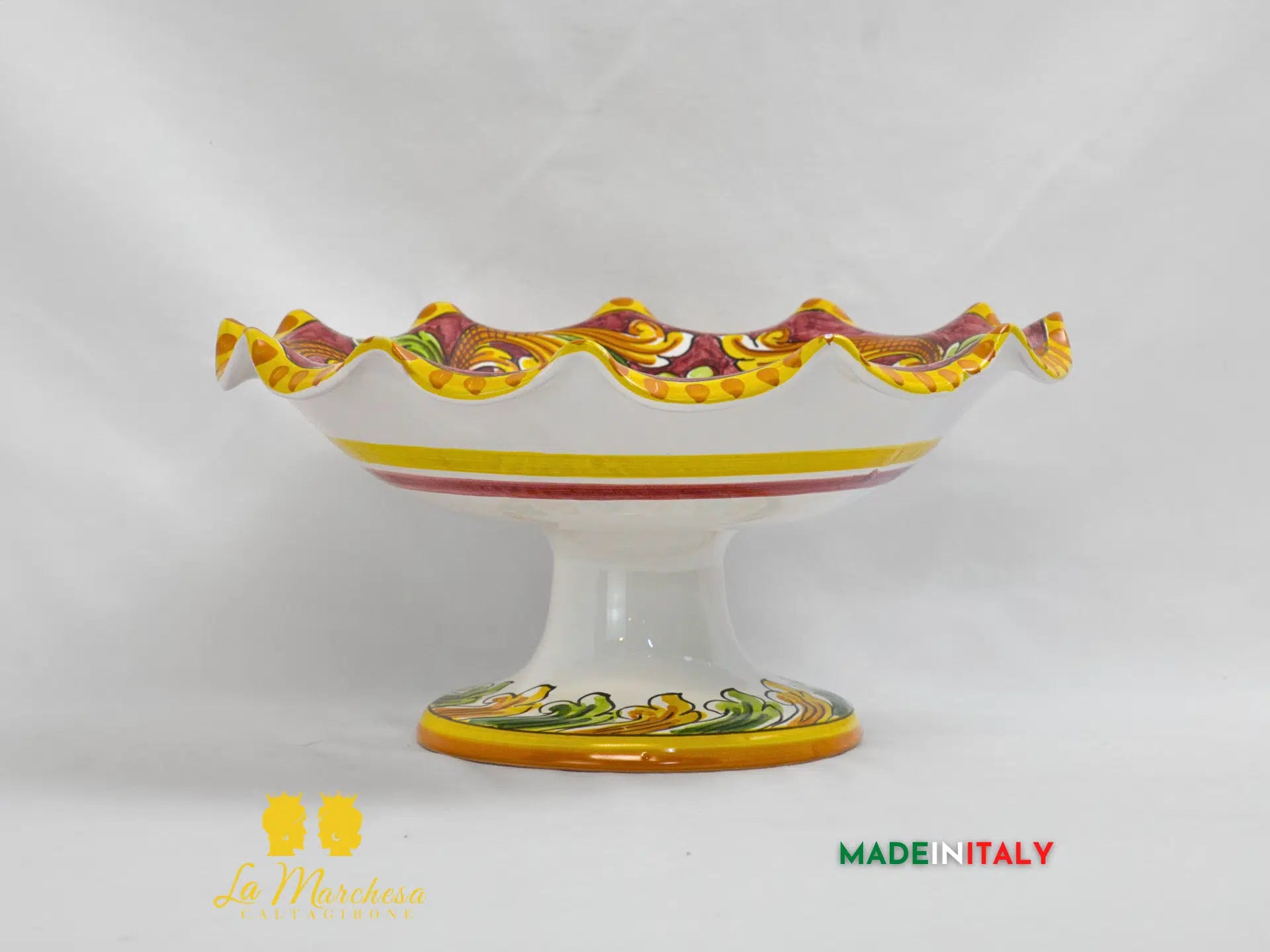 Centrotavola Frutta in Ceramica di Caltagirone - Vari Modelli