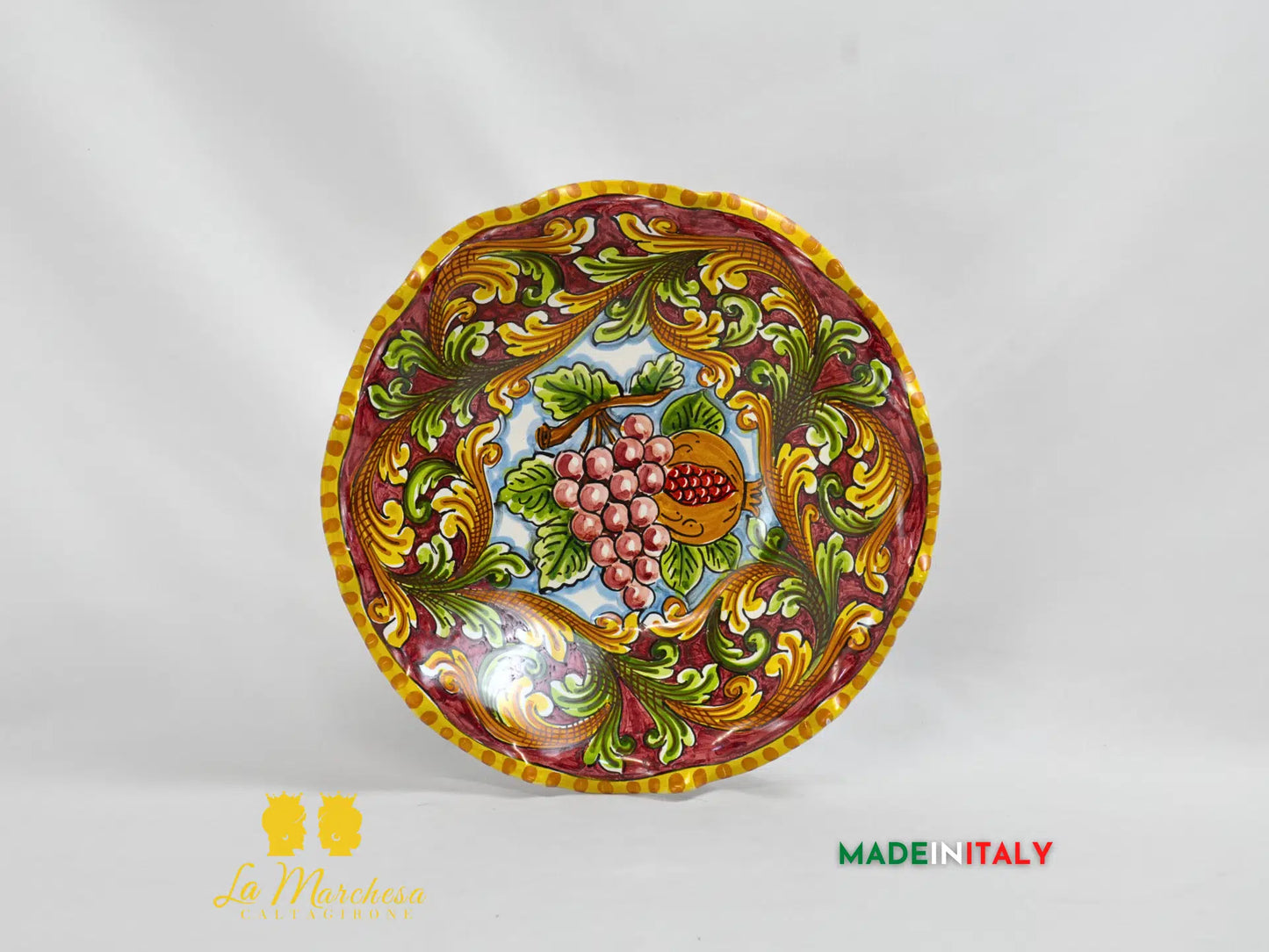 Centrotavola Frutta in Ceramica di Caltagirone - Vari Modelli